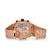 Audemars Piguet Royal Oak Offshore 26238OR.OO.2000OR.01 Chronograph 'Brick' Rose Gold Blue Dial