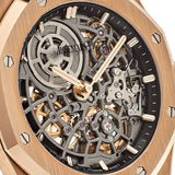 Audemars Piguet Royal Oak 16204OR.OO.1240OR.03 Openworked 'Jumbo' Extra-Thin Rose Gold