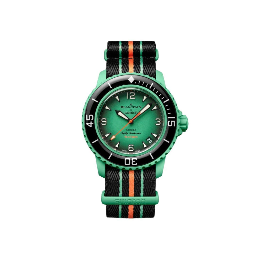 BLANCPAIN x SWATCH ダイバーズウォッチ Bioceramic Scuba Fifty Fathoms Collection - Blancpain X Swatch