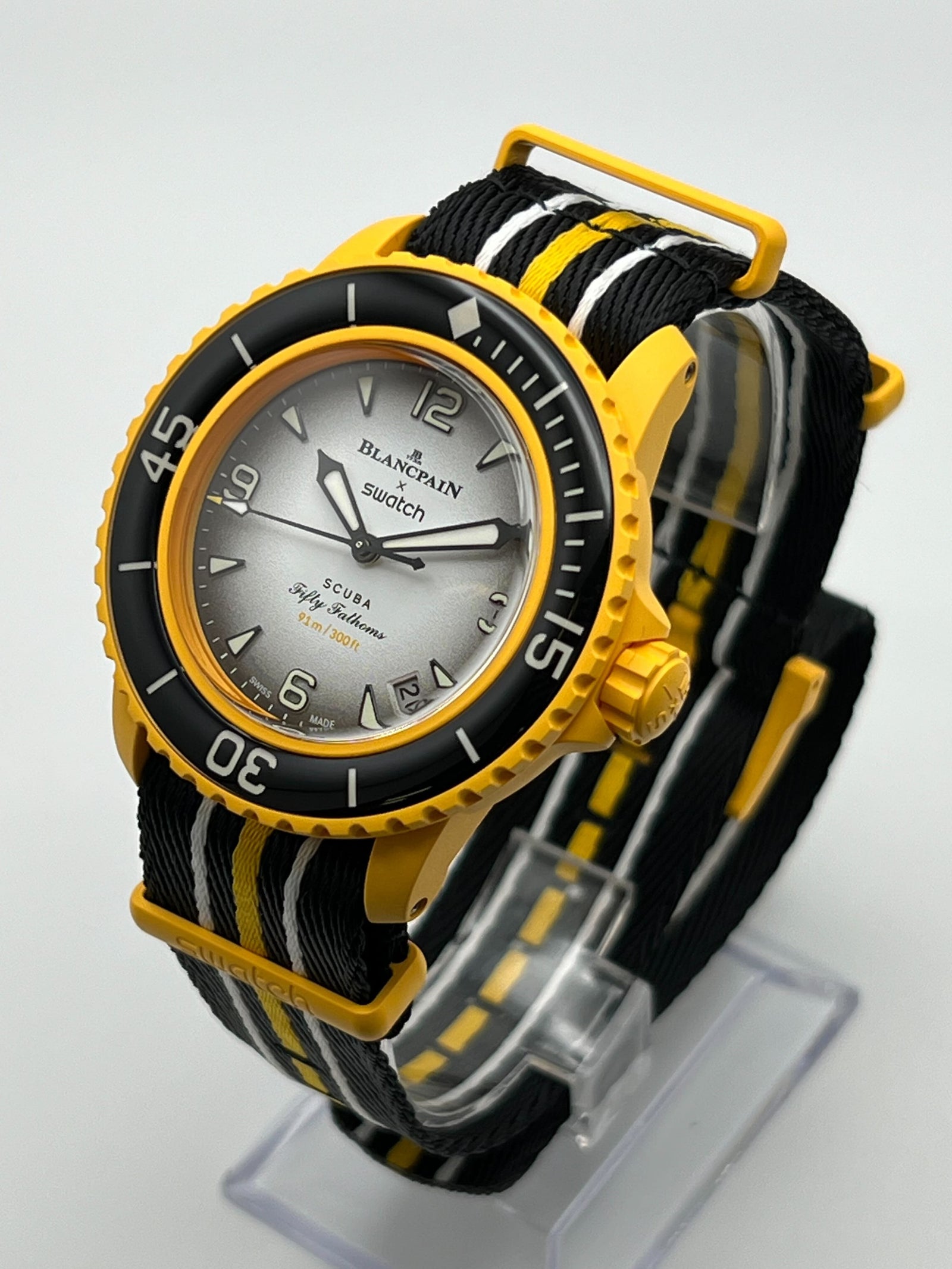Blancpain x Swatch Scuba Fifty Fathoms Collection Pacific Blancpain x Swatch Scuba Fifty Fathoms Collection Pacific