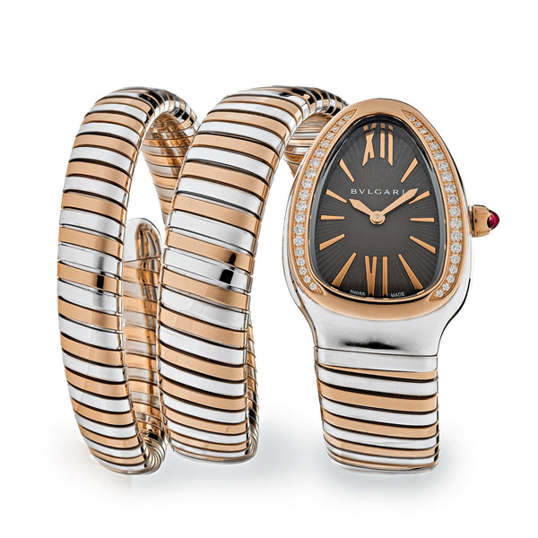 Bvlgari Watch Double Quartz BVLGARI Serpenti Tubogas Watch 102948 Three-Tone Double  main image 4