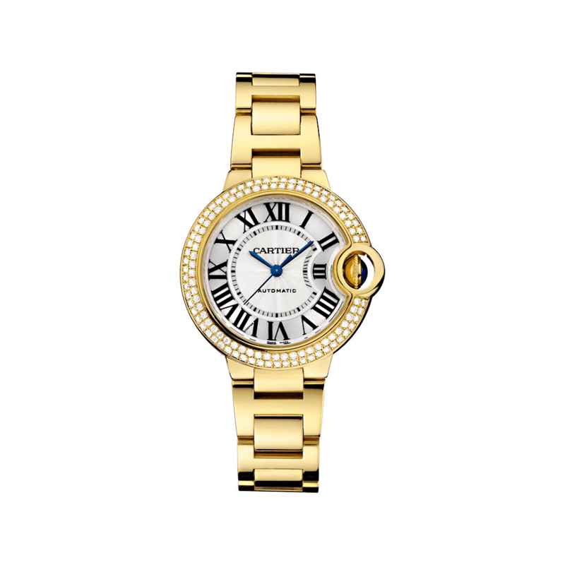 Cartier Ballon Bleu WE900451 Yellow Gold Diamond Bezel