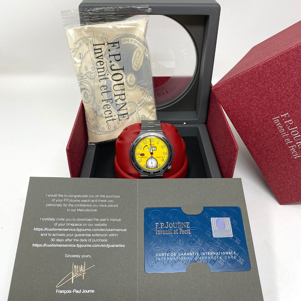 F.P.Journe Linesport Octa Sport Automatique Reserve Yellow Dial