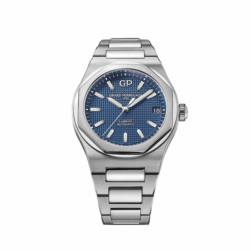 Girard Perregaux Laureato 81010-11-431-11A Stainless Steel Blue Dial (2023)