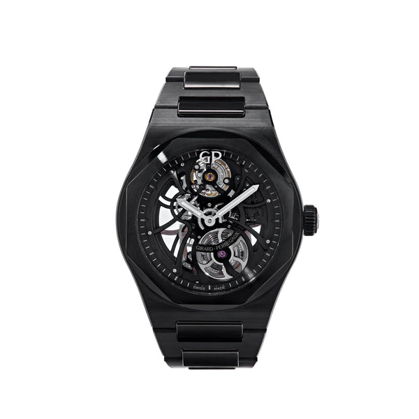 Girard Perregaux Laureato Skeleton Black Ceramic 81015-32-001-32A