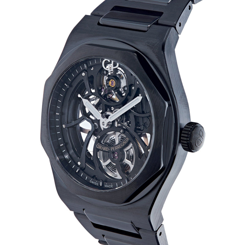 Girard Perregaux Laureato Skeleton Black Ceramic 81015-32-001-32A