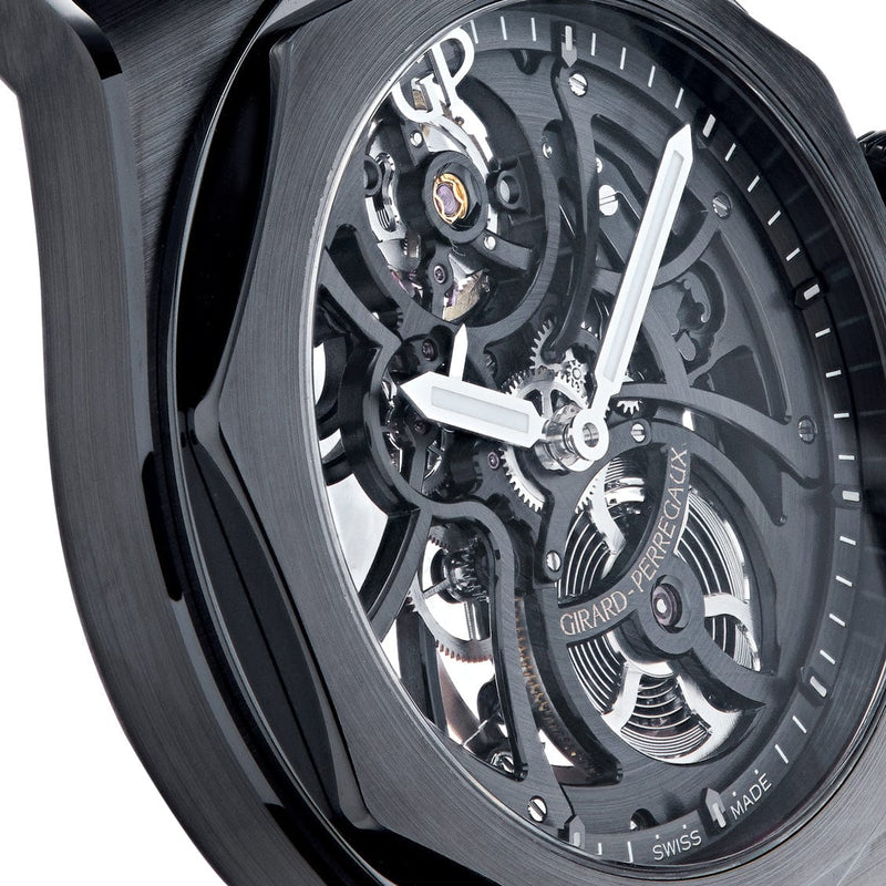 Girard Perregaux Laureato Skeleton Black Ceramic 81015-32-001-32A