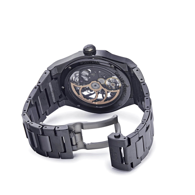 Girard Perregaux Laureato Skeleton Black Ceramic 81015-32-001-32A