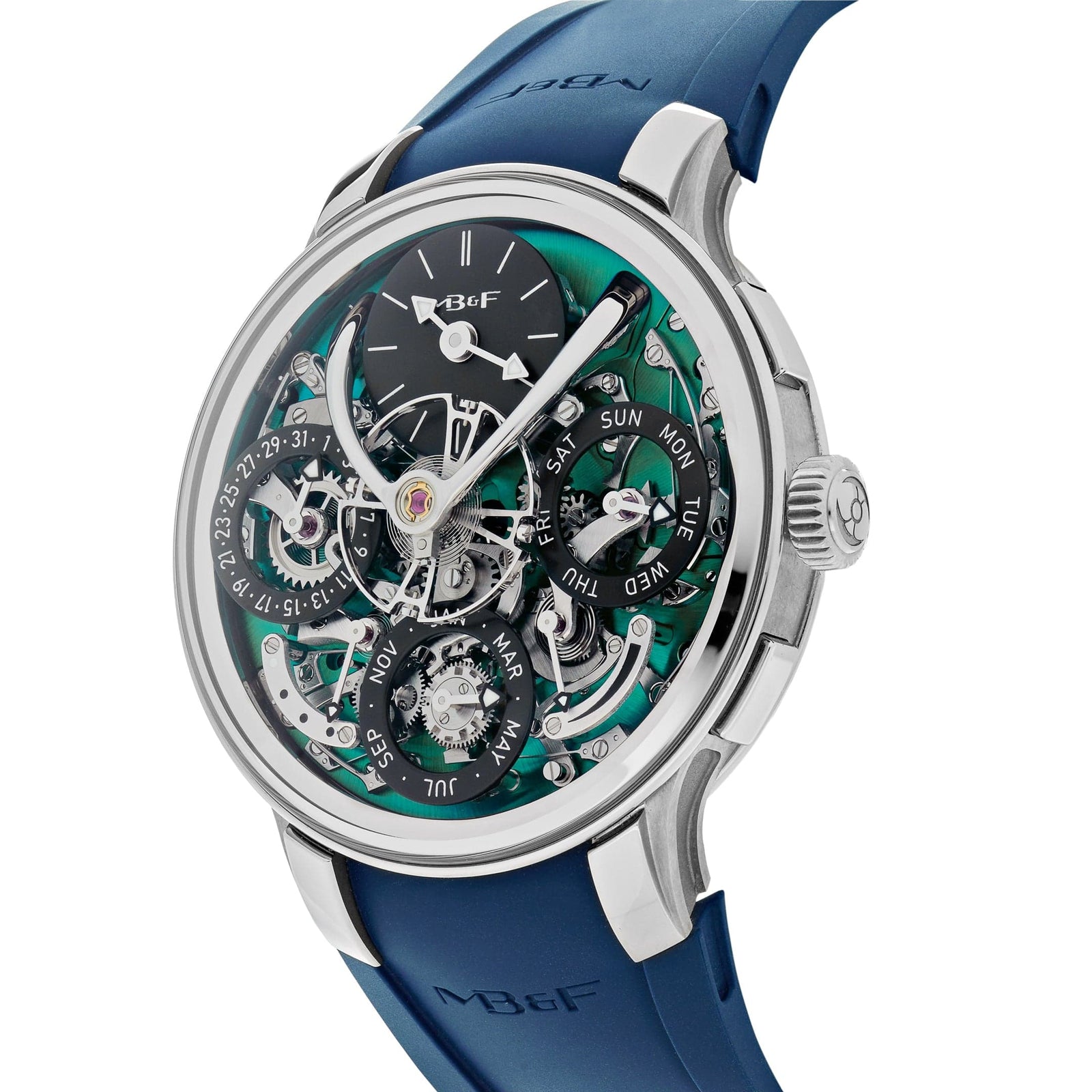 EGF・MB L◼︎計 2点 MB&F Legacy Machine Perpetual Evo Green Titanium 07.T.GU