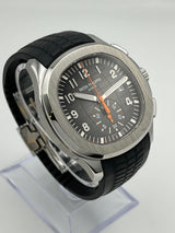 Patek Philippe Aquanaut 5968A-001 Chronograph Stainless Steel Black Dial
