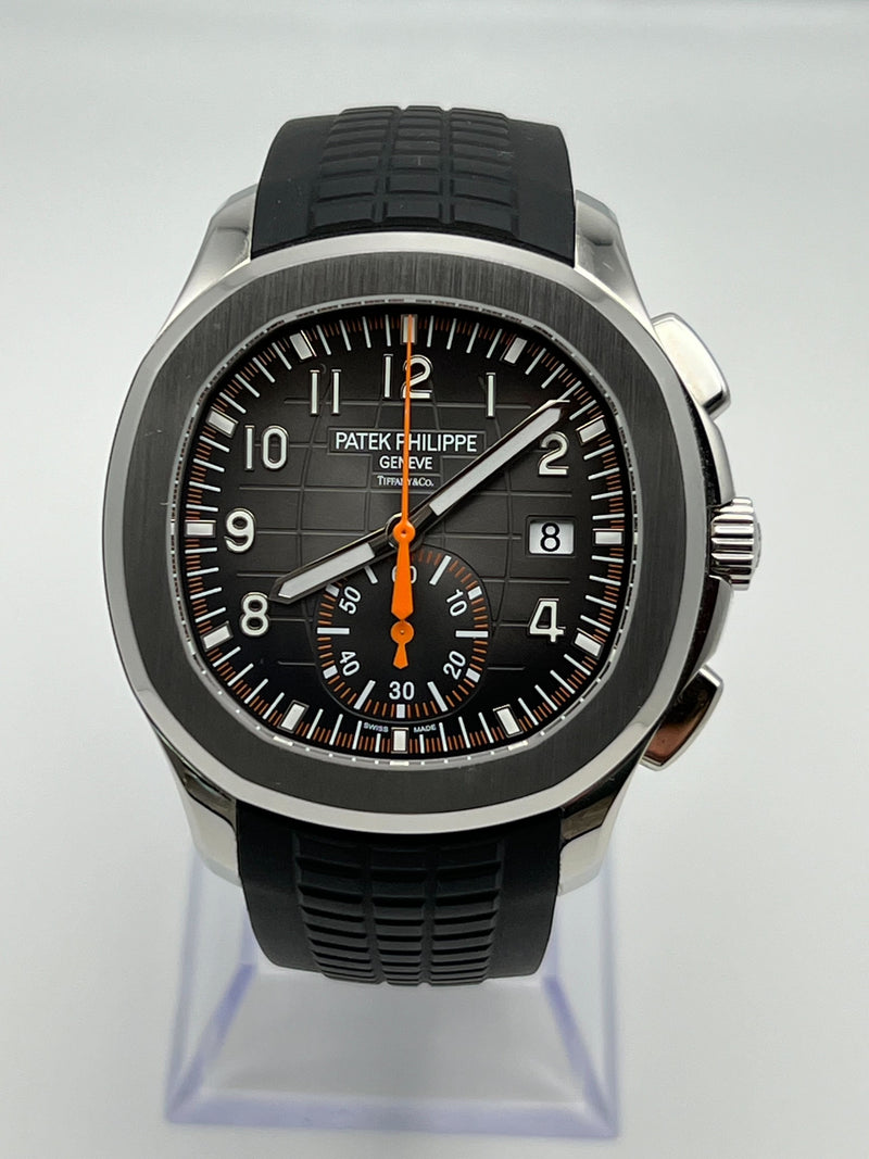 Patek Philippe Aquanaut 5968A-001 'Tiffany & Co.' Chronograph Stainless Steel Black Dial (2019)