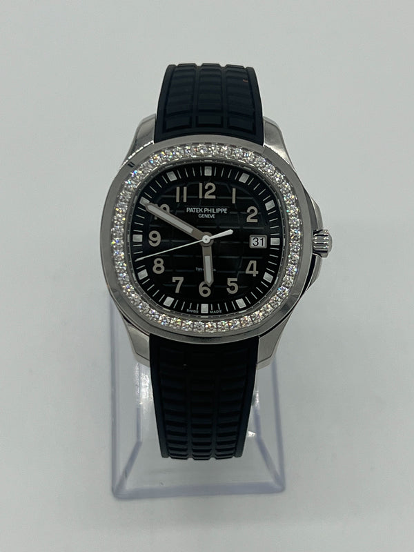 Patek Philippe Aquanaut Luce 5267/200A-001 'Ladies Tiffany & Co.' Black Dial Diamond Bezel