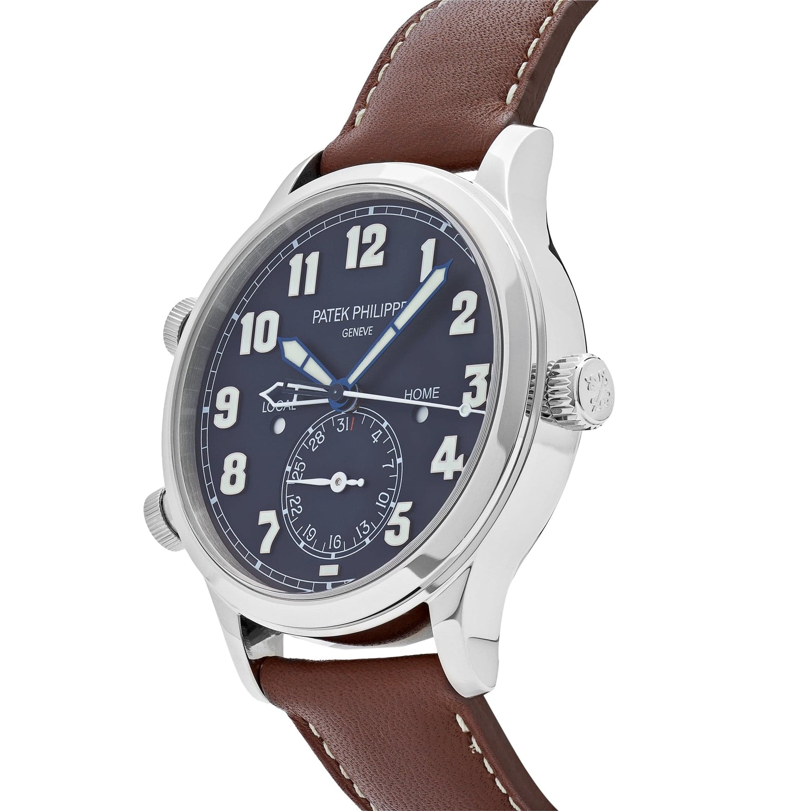 Patek Philippe Calatrava 5524G-001 'Pilot' Travel Time White Gold
