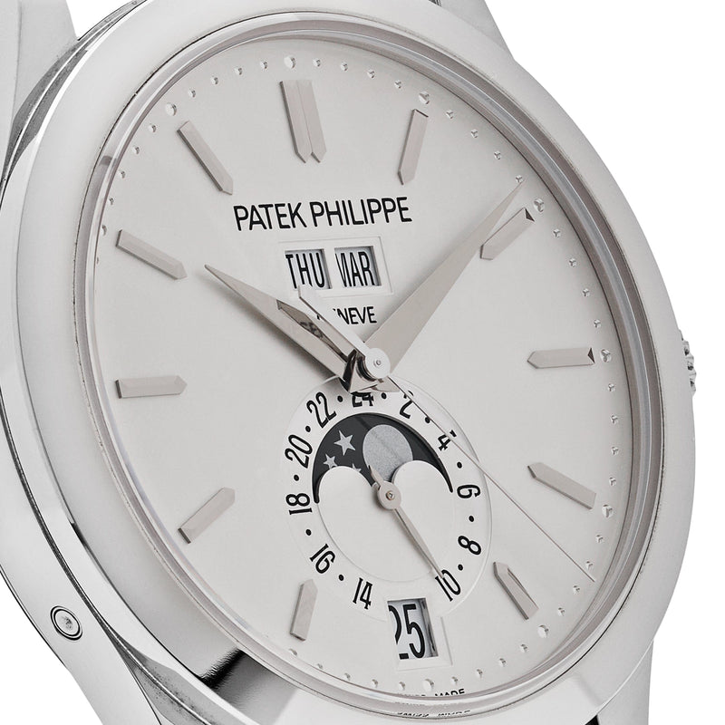 Patek Philippe Complications 5396G-011 Annual Calendar Moon Phase White Gold (2019)