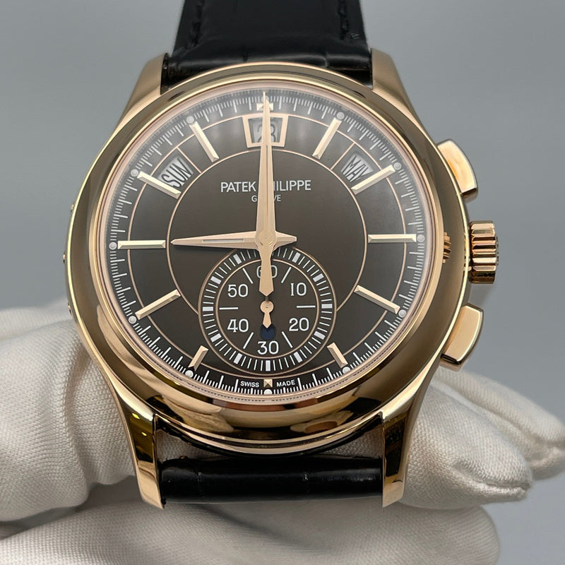 Patek Philippe Complications 5905R-001 Annual Calendar Flyback Chronograph Rose Gold