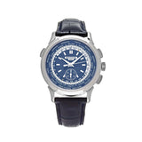 Patek Philippe Complications 5930G-010 World Time Flyback Chronograph White Gold Blue Dial (2022)