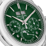 Patek Philippe Grand Complications 5270P-014 Perpetual Calendar Chronograph Platinum Green Dial (2023)