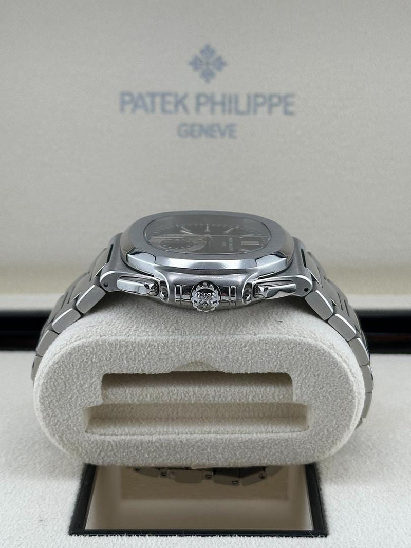 Patek Philippe Nautilus 5980/1A-001 Chronograph Stainless Steel Blue Dial