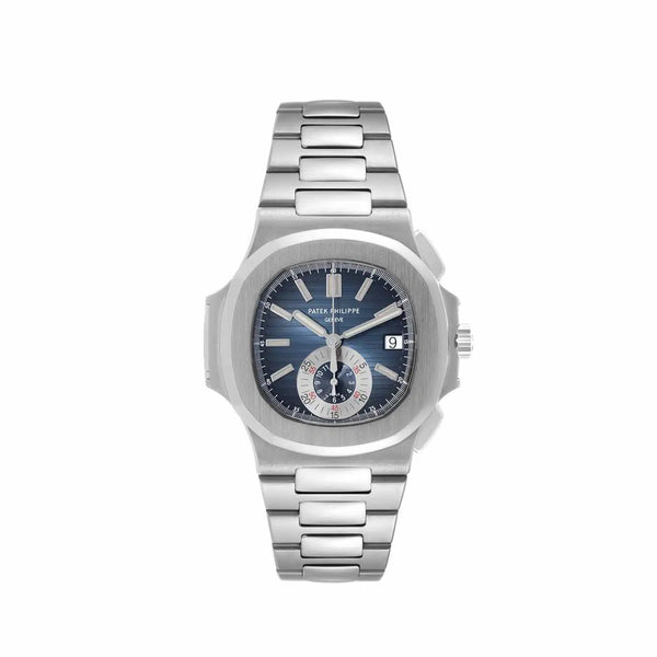 Patek Philippe Nautilus 5980/1A-001 Chronograph Stainless Steel Blue Dial