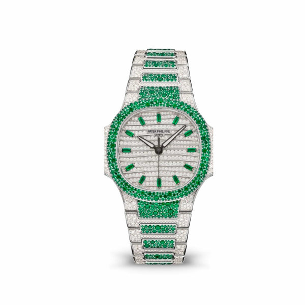 Patek Philippe Nautilus 7118/1453G 'Ladies Haute Joaillerie' Green Emerald