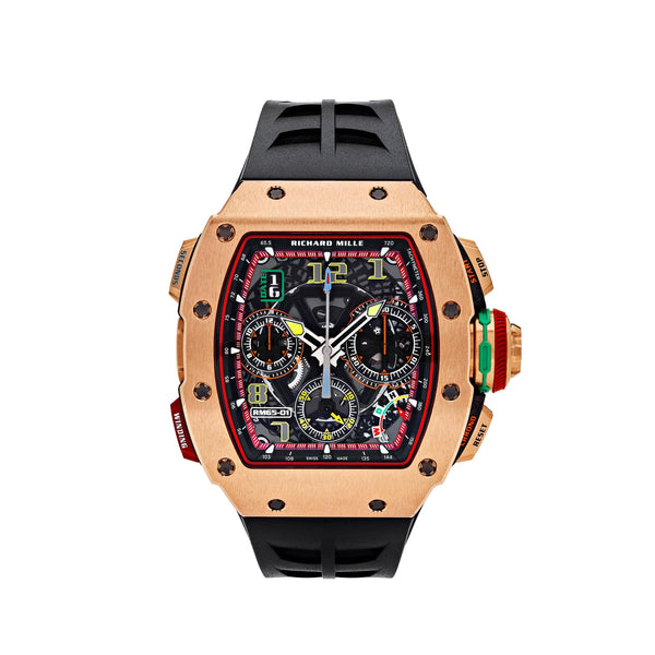 Richard Mille RM 65-01 Automatic Chronograph Full Rose Gold