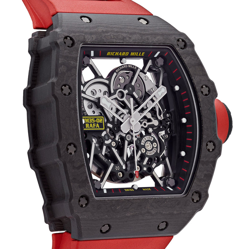 Richard Mille RM 35-02 Carbon TPT Red Strap