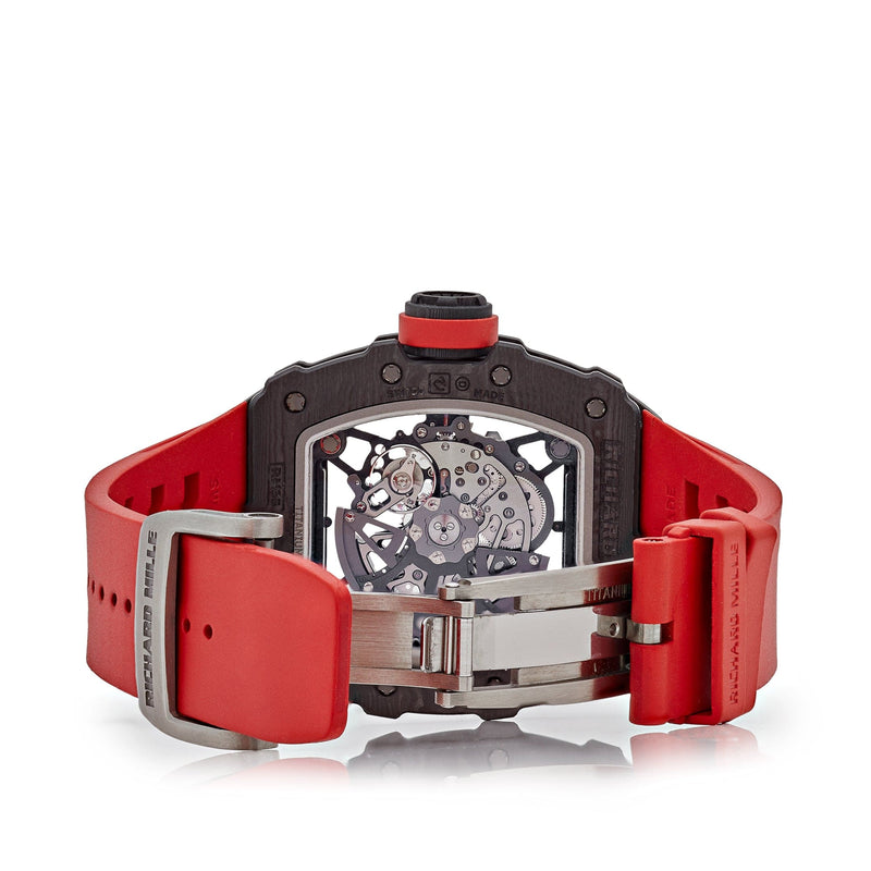 Richard Mille RM 35-02 Carbon TPT Red Strap