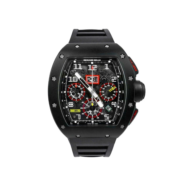 Richard Mille RM 011 Felipe Massa Flyback Chronograph Black Carbon