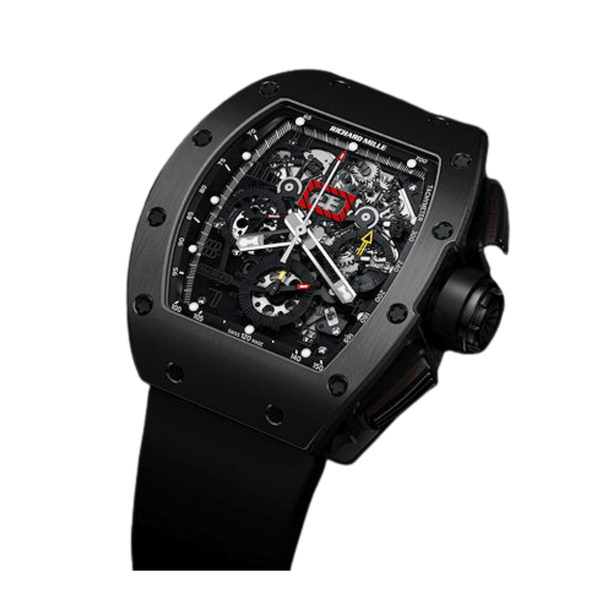 Richard Mille RM 011 Felipe Massa 'Boutique Edition' Chronograph DLC Titanium Black Limited Edition