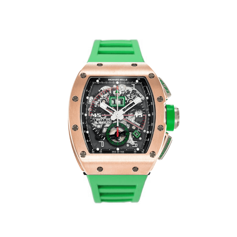 Richard Mille RM 011-01 Robert Mancini Chronograph Flyback Rose Gold