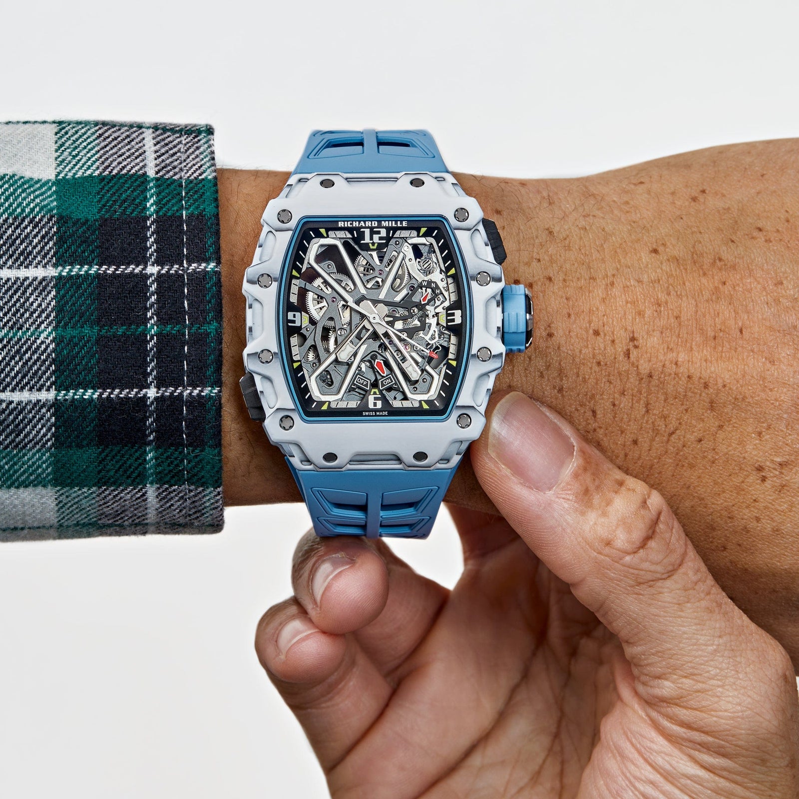 Rafael Nadal Richard Mille Bleu Prix Rm 35 Rafael Nadal Montre Rm