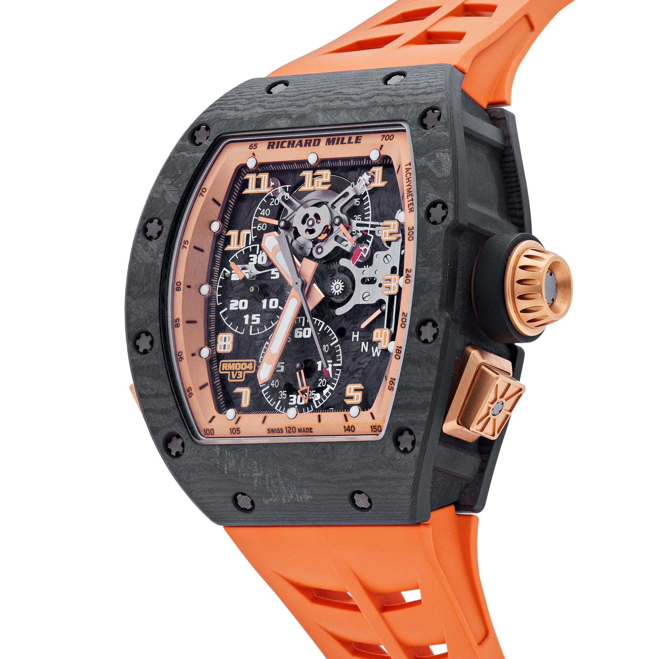 Richard Mille RM 004-V3 'Asia Edition' Carbon-TPT Rose Gold Limited Ed ...