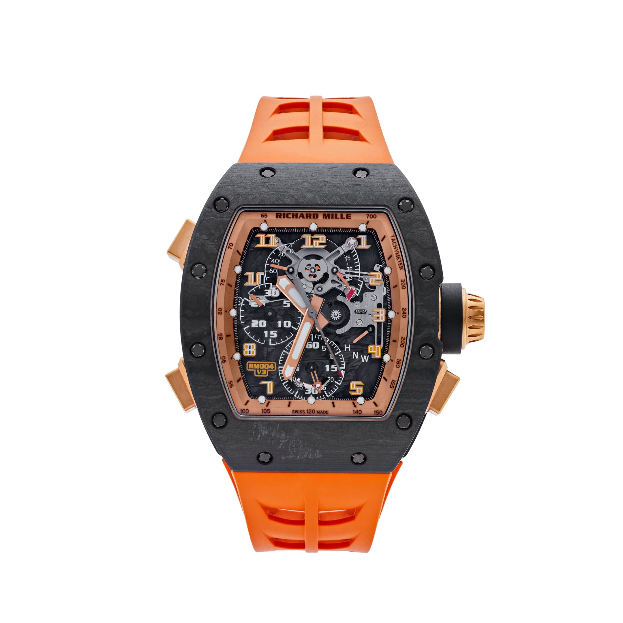 Richard Mille RM 004-V3 'Asia Edition' Carbon-TPT Rose Gold Limited Ed ...