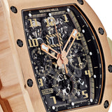 Richard Mille RM 011 Felipe Massa Automatic Flyback Chronograph Ivory Rose Gold