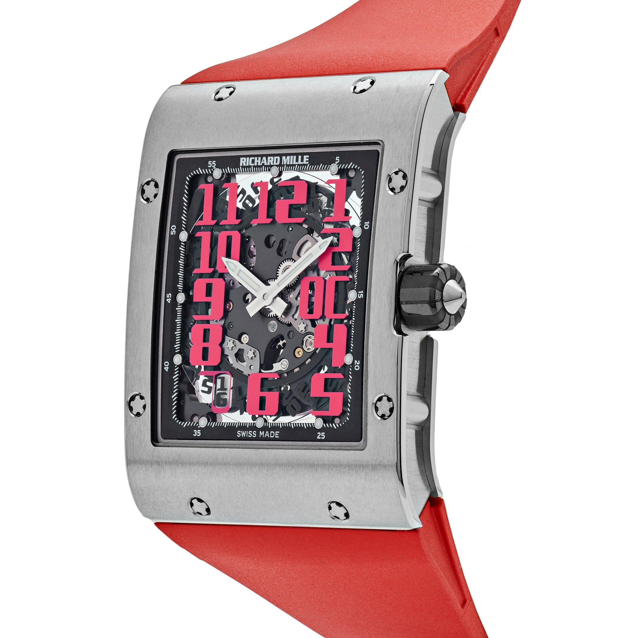 Richard Mille RM 016 'Ultra Thin' White Gold Arabic Dial Limited Editi ...