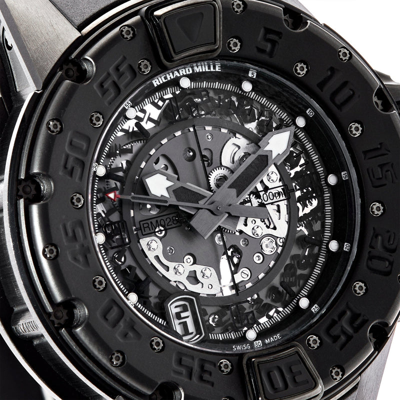 Richard Mille RM 028 'Boutique Special' Black DLC-Titanium Limited Edition