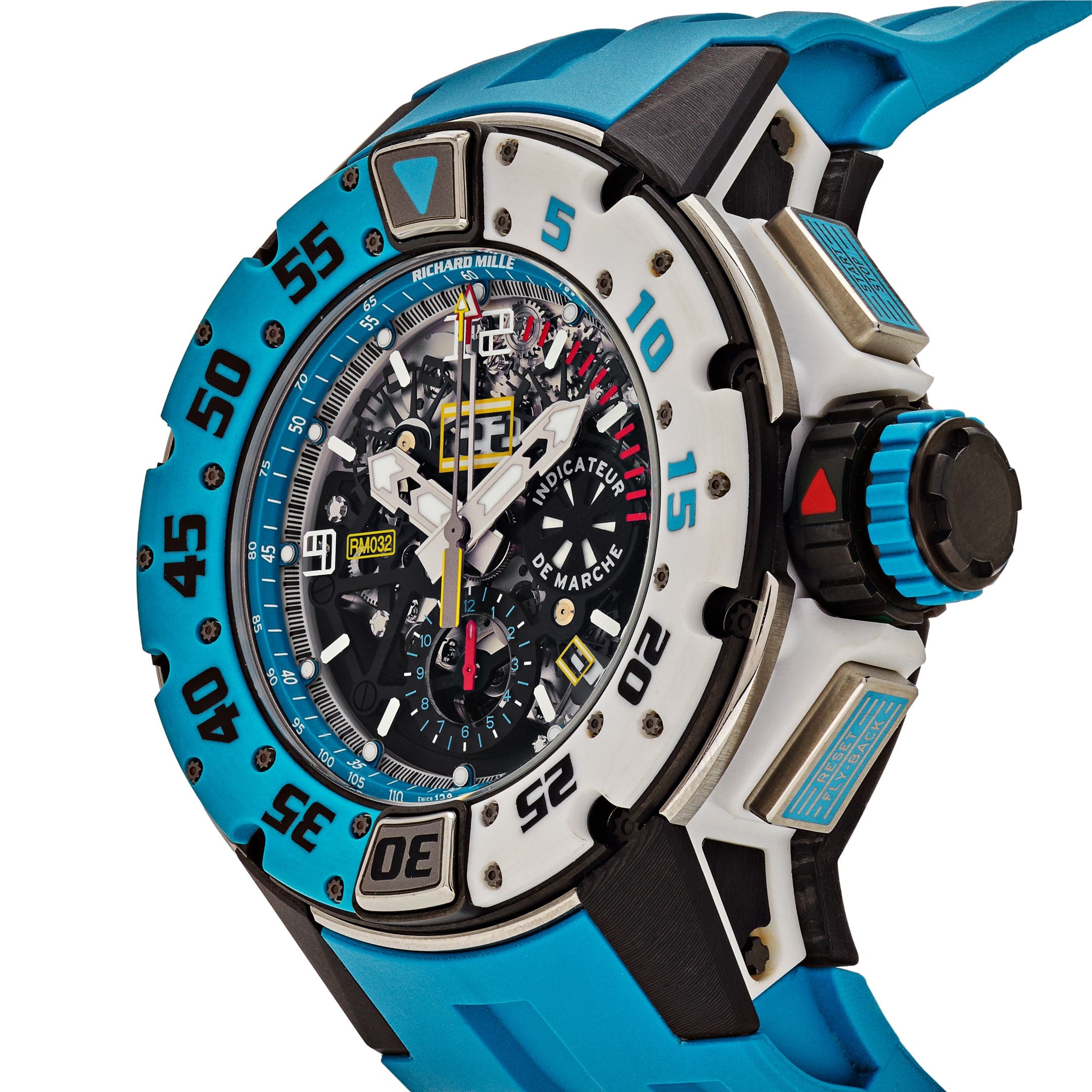 Rm032 Richard Mille RM 032 Automatic Flyback Chronograph Les Voiles de Saint ...