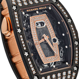 Richard Mille RM 037 Rose Gold Carbon TPT Diamond Set