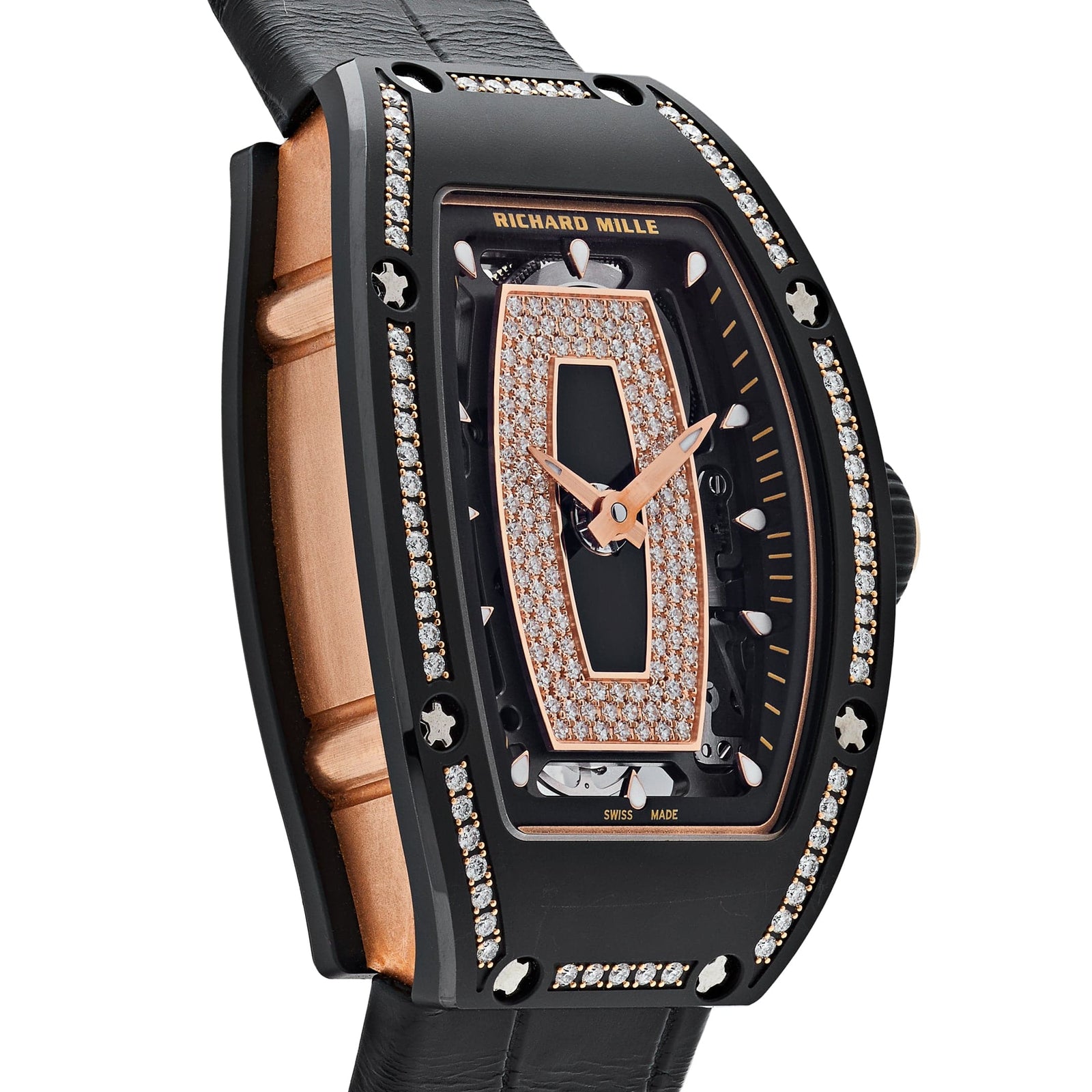 ダイアナ　ガードル　ロマンティックブラック Richard Mille Automatic Winding Intergalactic Dark Night Carbon