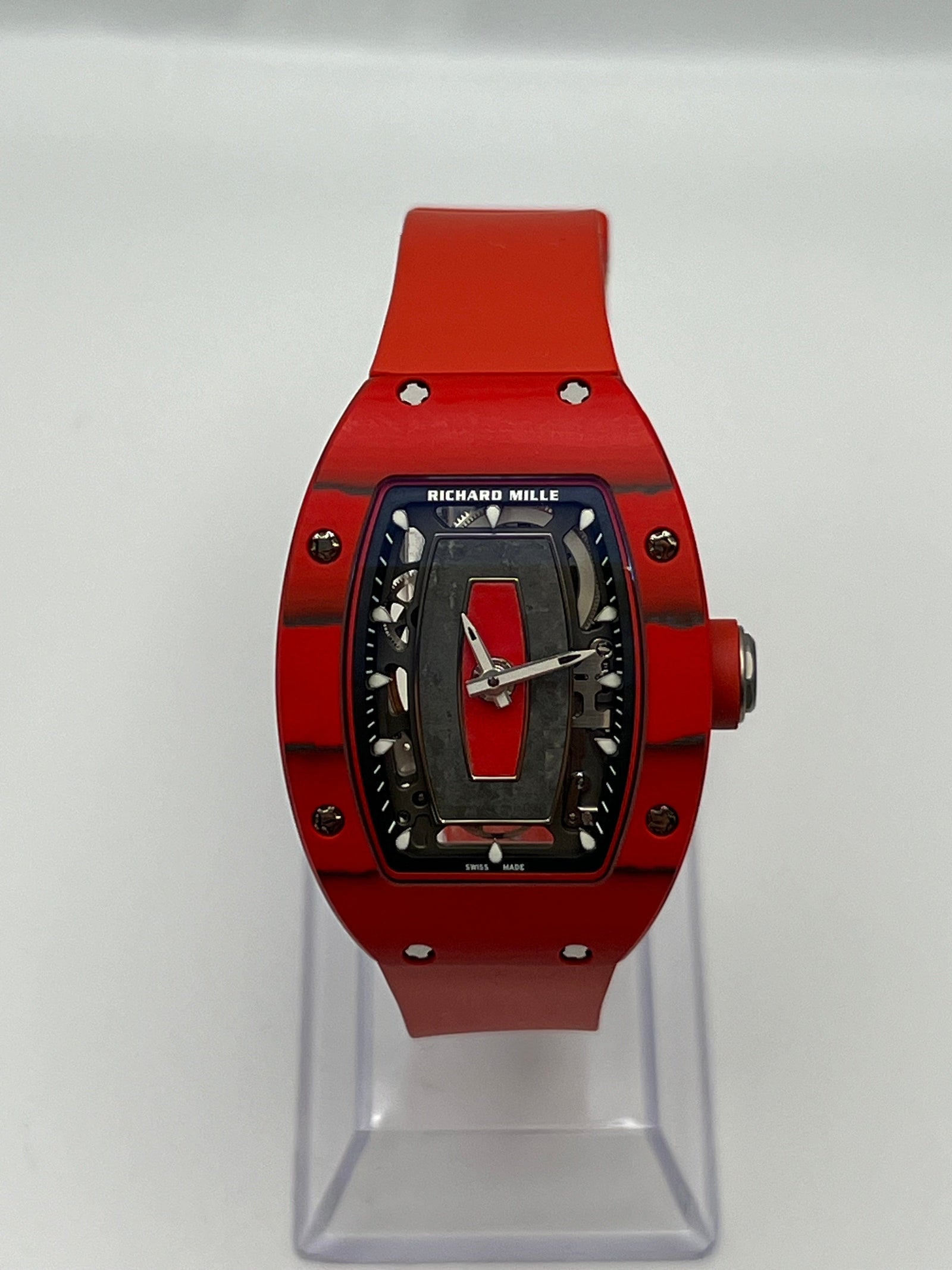 RICHARD MILLE レッドラバーベルト richard-mille-rm-07-01-ladies-