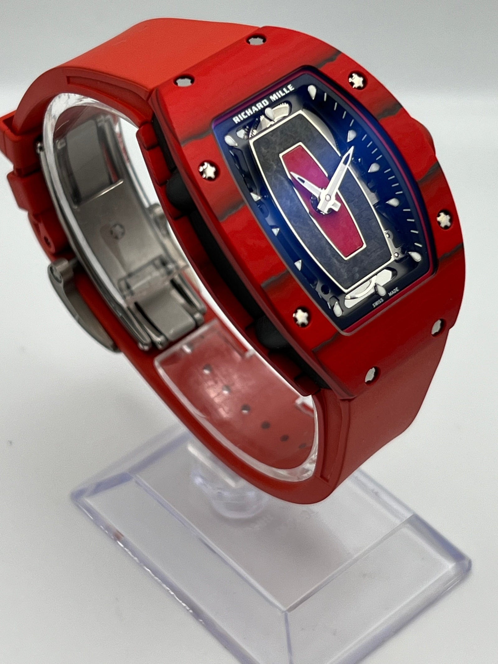 Richard Mille RM 07-01 Ladies' 'Racing Red' Carbon Red