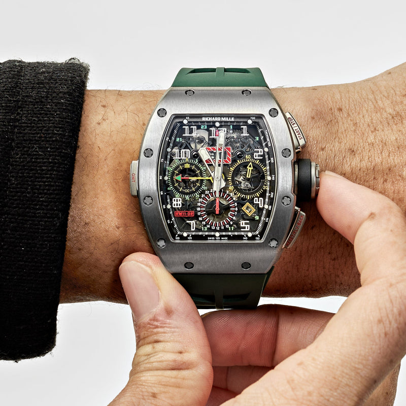 Richard Mille RM 11-02 Titanium Flyback Chronograph GMT