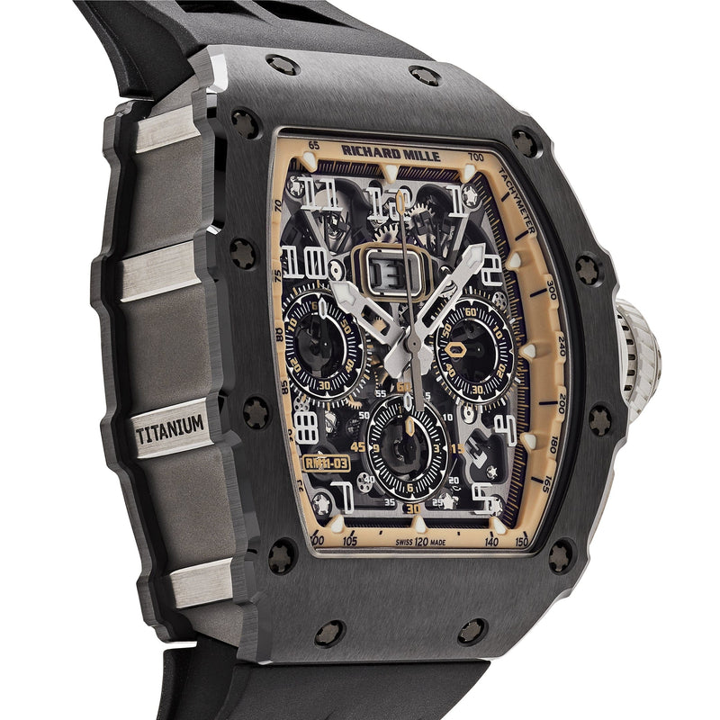 Richard Mille RM 11-03 'Last Black Edition' Automatic Flyback Chronograph Black Ceramic