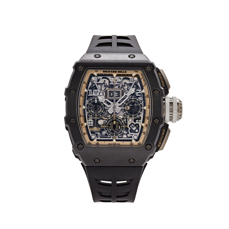 Richard Mille RM 11-03 'Last Black Edition' Automatic Flyback Chronograph Black Ceramic