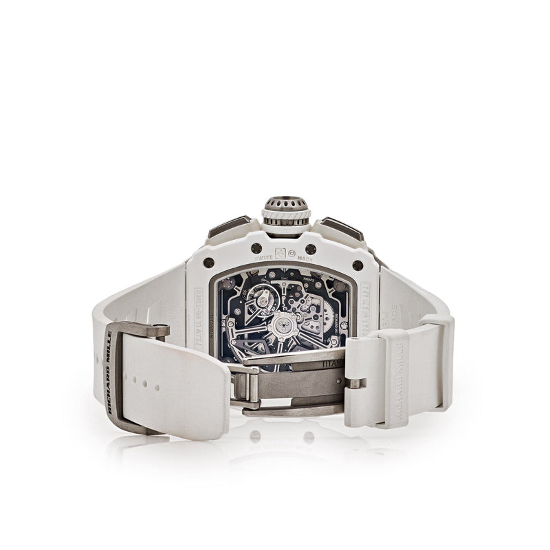 Richard Mille RM 11-03 'Last White Edition' Automatic Flyback Chronograph White Ceramic