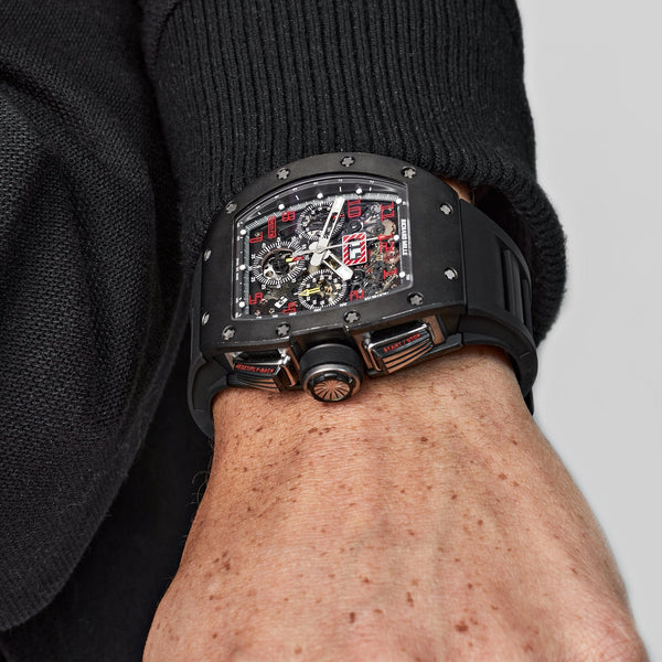 Richard Mille RM 011 AK TI Felipe Massa Titanium Red Numeral