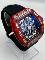 Richard Mille RM 35-02 'Rafa' Rafael Nadal Diamond Set Red Quartz TPT (2019)