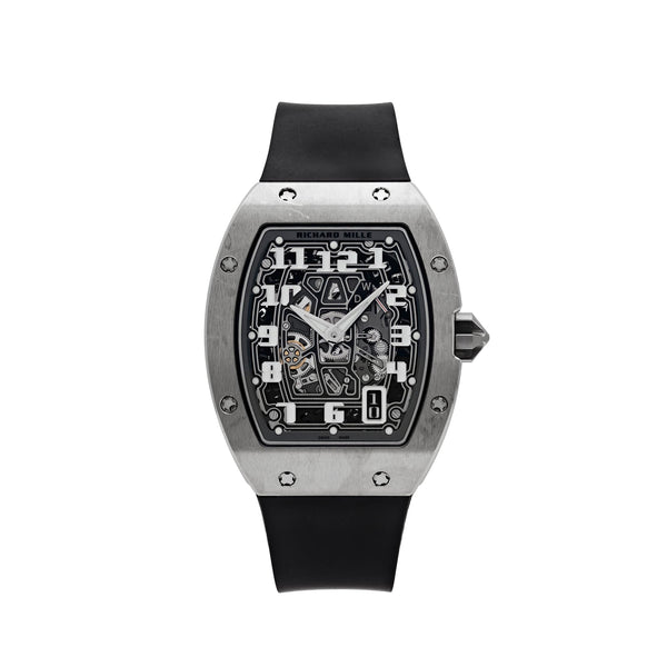 Richard Mille RM 67-01 White Gold Black Strap