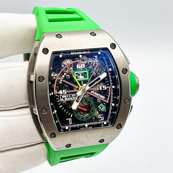 Richard Mille RM 11-01 Titanium Flyback Chronograph Roberto Mancini