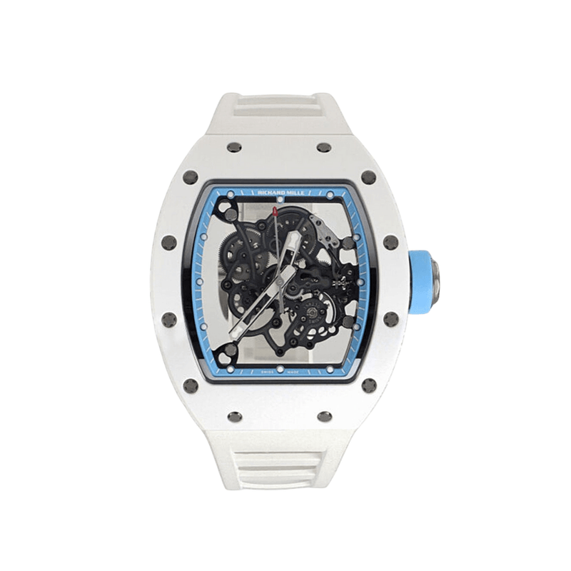 Richard Mille RM 055 Bubba Watson Asia Edition White Ceramic